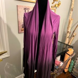 Costa Blanca Long Shawl